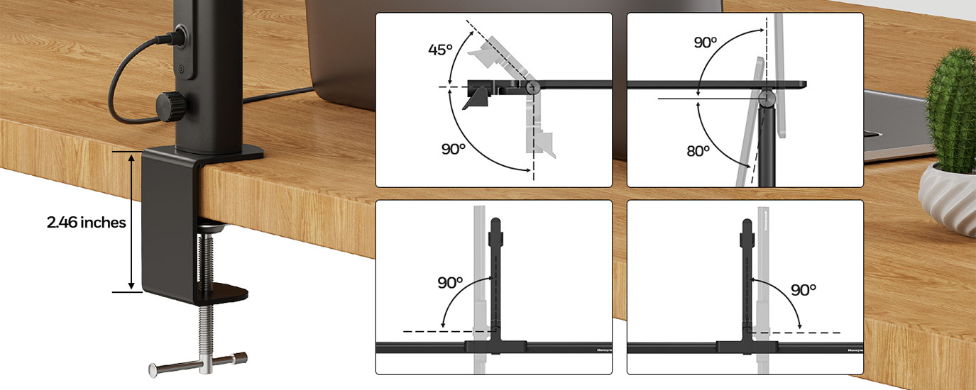 office desk lamp with clamp