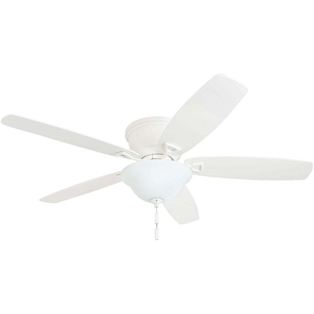 Honeywell Glen Alden Indoor Ceiling Fan, White, 52-Inch - 50518-03