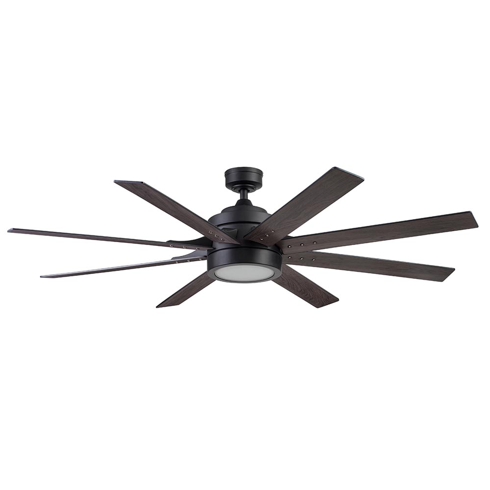 Honeywell  Xerxes Indoor Ceiling Fan, Matte Black, 62-Inch - 51473