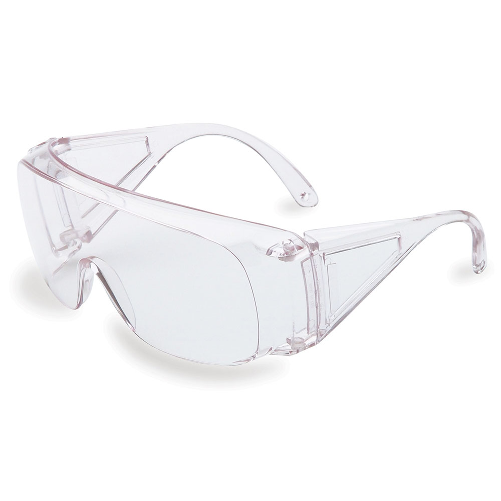 Honeywell Polysafe Wide View Safety Eyewear (Visitor Spec), Clear Frame, Clear Lens - RWS-51001