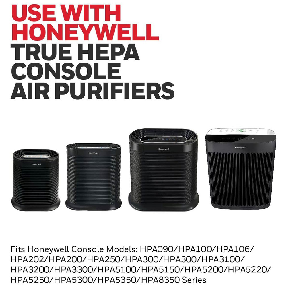Honeywell Filter R True HEPA Replacement Filter - 3 Pack, HRF-R3
