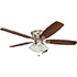 Honeywell Glen Alden Indoor Ceiling Fan, Brushed Nickel, 52 Inch - 50182