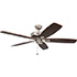 Honeywell Sutton Indoor Ceiling Fan, Brushed Nickel, 52 Inch - 50190