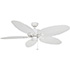 Honeywell Duvall Indoor and Outdoor Ceiling Fan, White, 52 Inch - 50206