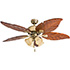 Honeywell Royal Palm Indoor Ceiling Fan, Aged Brass Tropical, 52-Inch - 50504-03