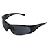 Honeywell HS100 Safety Eyewear, Gloss Black Frame, Gray Lens, Scratch-Resistant Hardcoat Lens Coating - RWS-51065