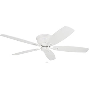 Honeywell Glen Alden Ceiling Fan, White Finish, 52 Inch - 50180