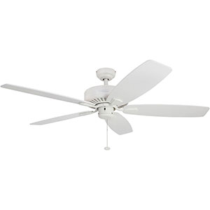 Honeywell Sutton Ceiling Fan, White Finish, 52 Inch - 50189