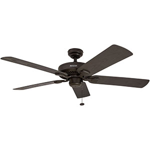 Honeywell Belmar Indoor and Outdoor Ceiling Fan, Bronze, 52 Inch - 50199