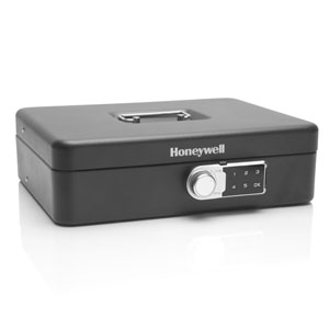 Honeywell 6213DG Digital Tiered Cash Box with Touchpad Lock (4 Bill/5 Coin Slots)