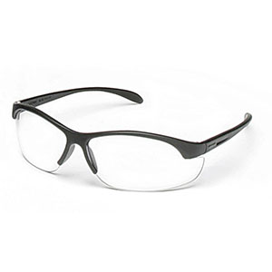 Honeywell HL200 Youth Shooter's Safety Eyewear, Black Frame/Clear Lens - R-01638