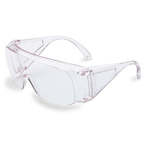 Honeywell Polysafe Wide View Safety Eyewear (Visitor Spec), Clear Frame, Clear Lens - RWS-51001