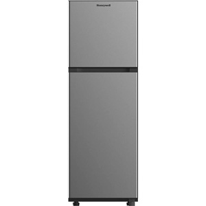 Honeywell 10.1 Cu Ft Refrigerator with Top Freezer, Stainless Steel - H101TFS