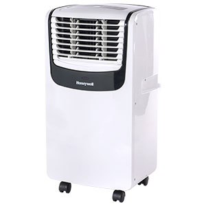 Honeywell 9,000 BTU Compact Portable Air Conditioner, Dehumidifier and Fan - White and Black, MO08CESWK6