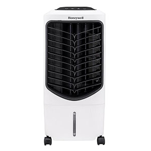 Honeywell TC09PEU Compact Evaporative Air Cooler & Humidifier, 200 CFM (White)